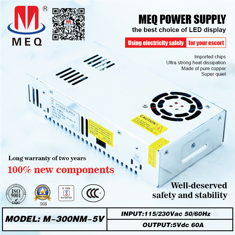 60A 300W Switching Power Supply 5V for LED SMPS