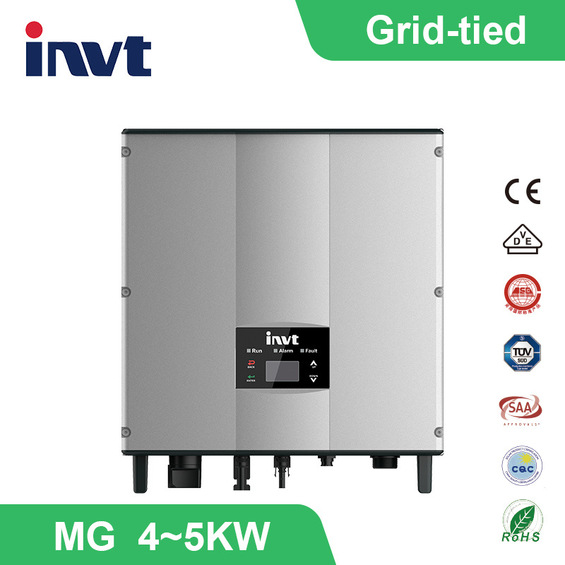 Invt Mg 4kwatt/4.6kwatt/5kwatt Single Phase Grid-Tied Solar Inverter