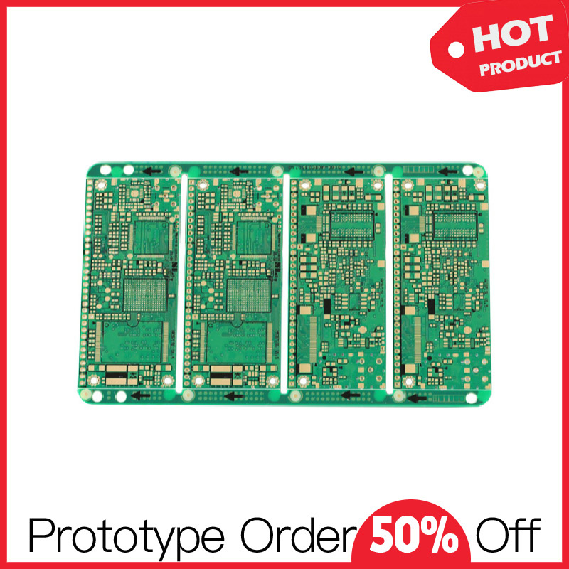 HASL Lead Free 4 Layer Board with Assembly Services