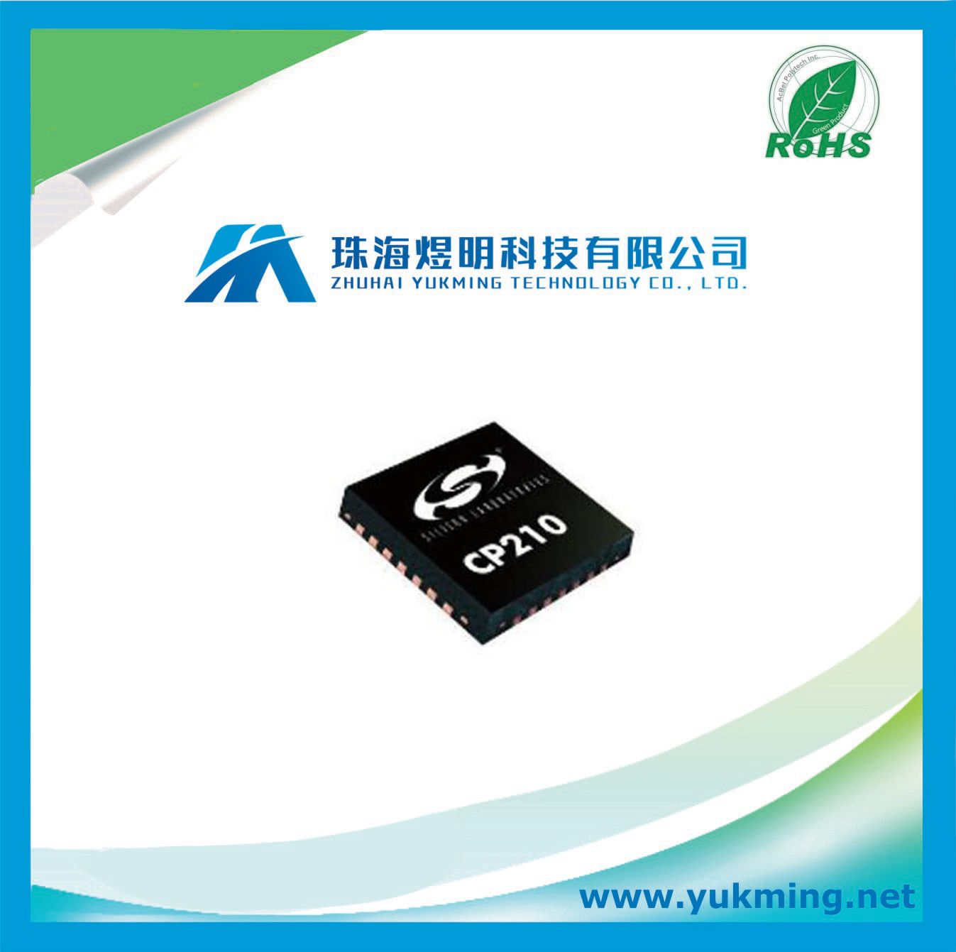 Intergrated Circuit Cp2102-Gmr of Single-Chip USB to Uart Bridge IC