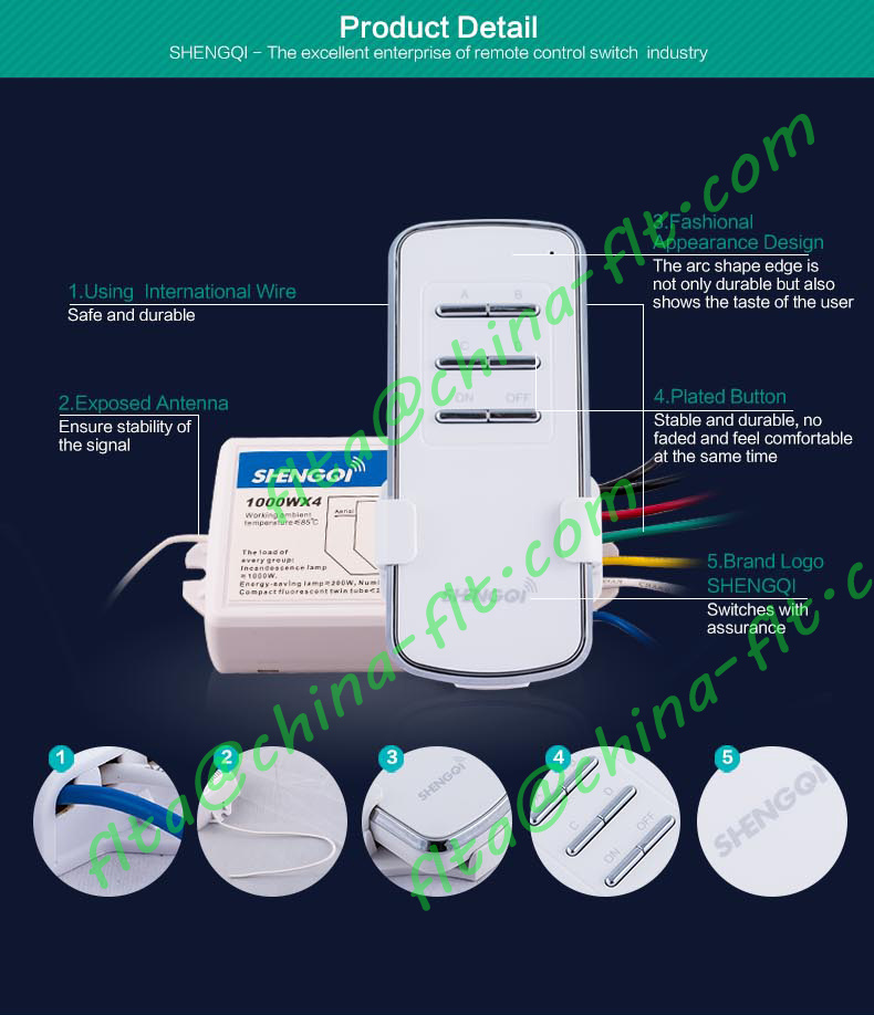 Ceiling Lights Remote Control Switch