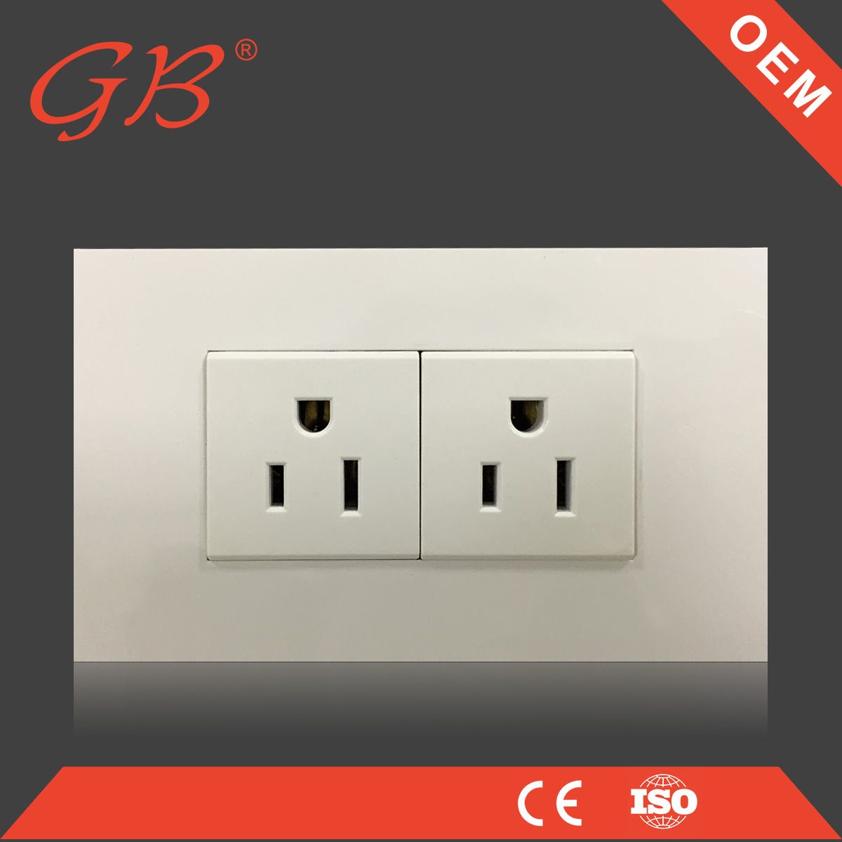 OEM South American Standard Electric Power Wall Switch Socket