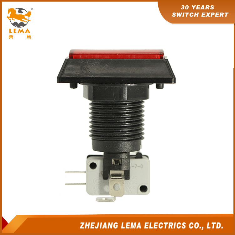 Lema Pbs-007 Illuminated Square Push Button Micro Switches