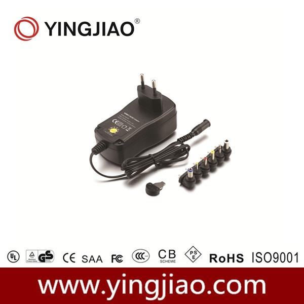 18W Variable Power Adaptor with Ce UL FCC