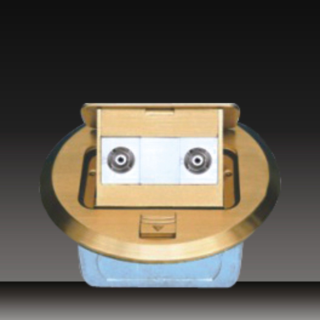 2 Gang TV Socket (HDC-5-7)