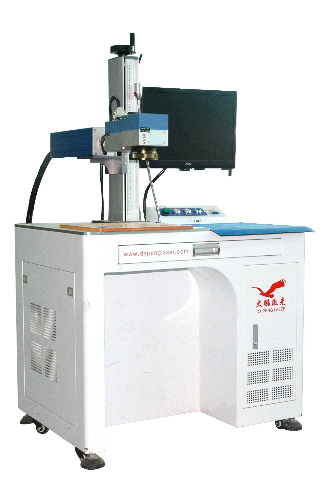 Fiber Laser Marking Machine for Marking Logo on Ss Materials