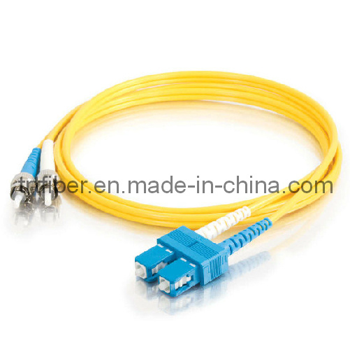 SC -ST Sm Duplex Fiber Optic Patch Cord