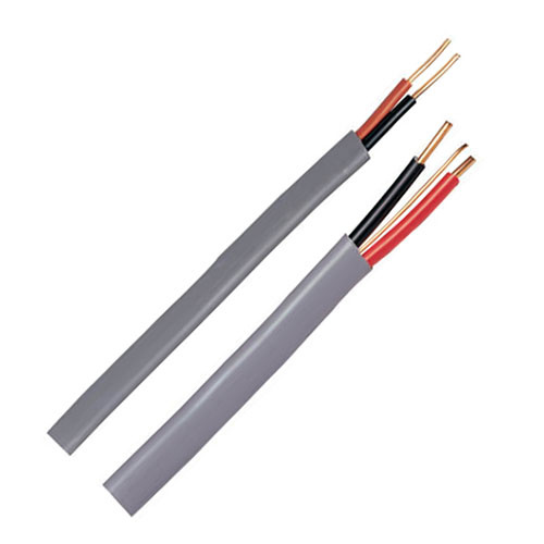 Three Core PVC Insulated Price Flat Electric Wire Solid Copper Wire BVVB