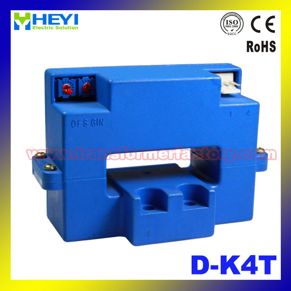 Clip on Current Sensor (D-K4T) Hall Effect Current Sensor Transducer