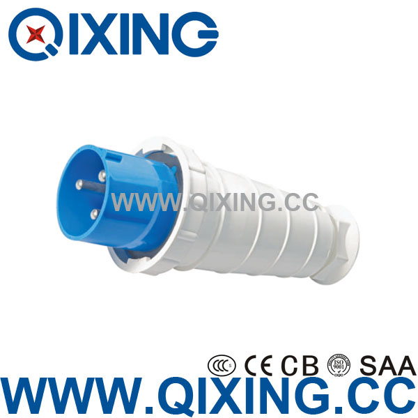 IP67 Waterproof Panel Mounted 63 AMP Industrial Plug