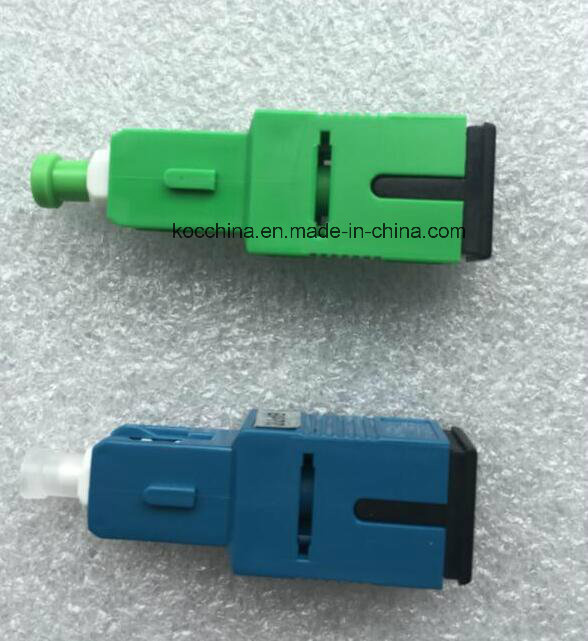 Sc Singlemode Plug-in Type Fiber Optic Plastic Attenuator