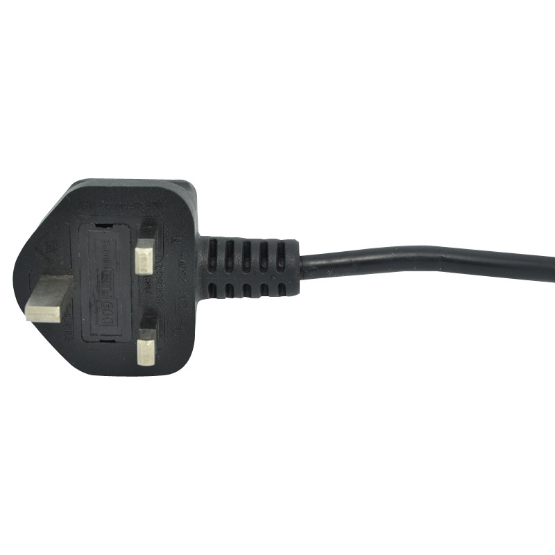 UK 3-Pin Power Cord with VDE Certificate