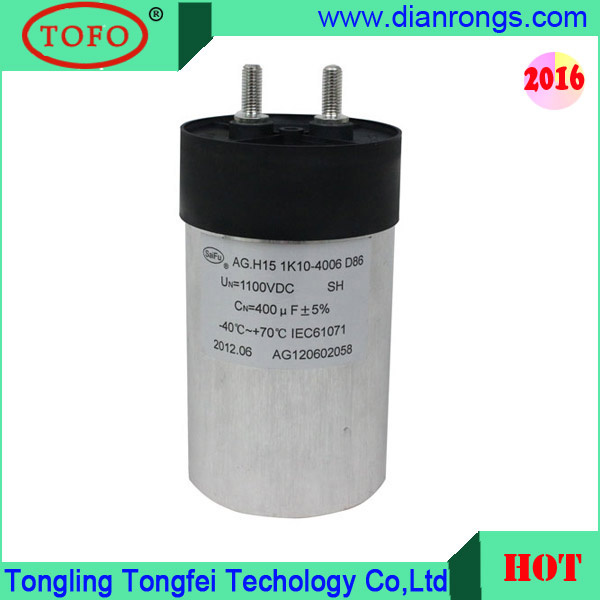 DC Link Capacitor for Solar Plant 1200VDC 400UF