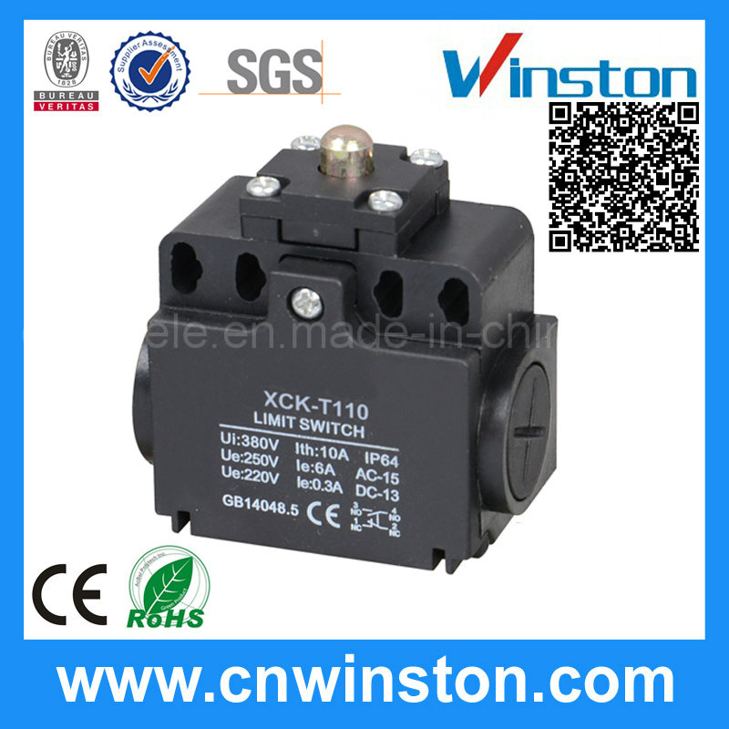 Metal Head Direcacting Plunge Rate Limit Switch with CE