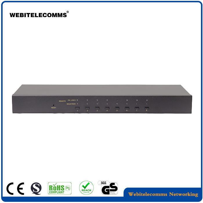8 Ports VGA Kvm Console
