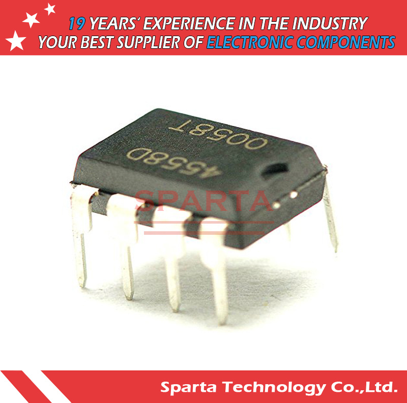 Njm4558d 4558d Njm4558m DIP8 Operational Amplifier Integrated Circuit