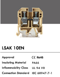 Quick Combination Small Bus Bar Wire Connector (LSAK 10EN)