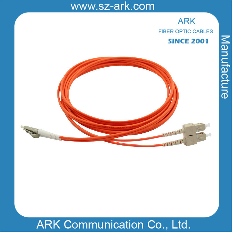 Sc-LC Multimode Duplex Fiber Optic Cable/Patchcord