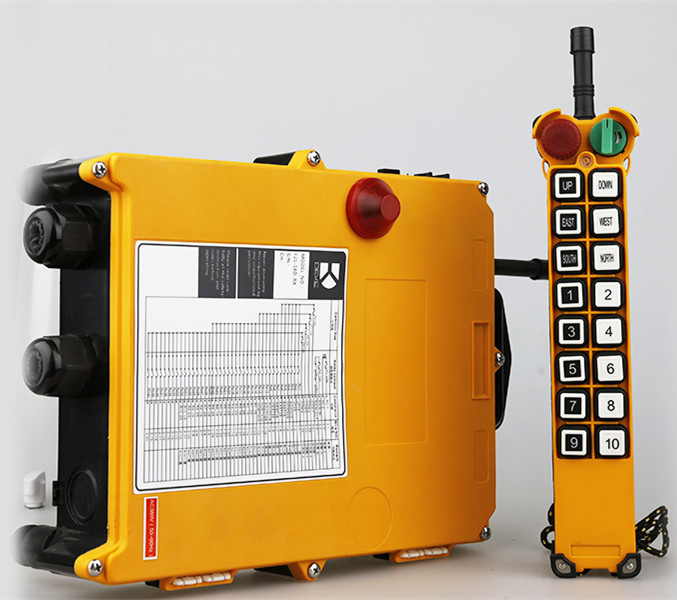 Wireless Remote Control for Overhead Crane, 14 Channel Radio Hoist Remote Cotrol