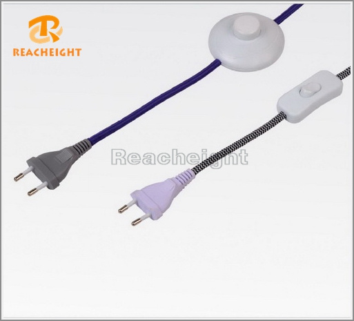 Ce VDE EU Plug Cord with Switch