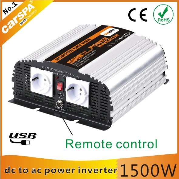 1500W Modified Sine Wave Power Inverter with USB