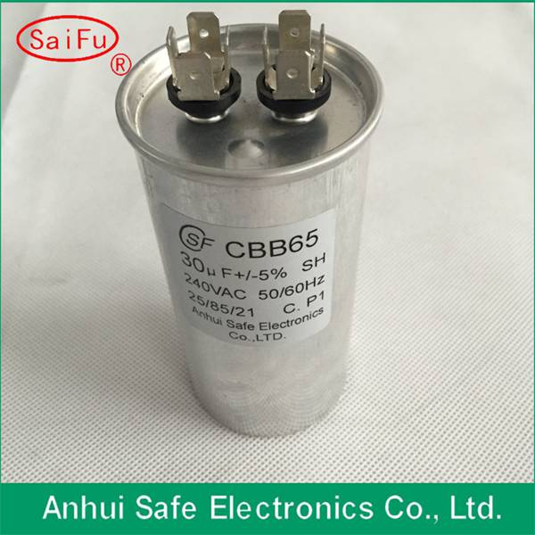 Aluminum Shell Cbb65 Induction Heating Capacitor 60UF Hight Voltage Empty Light High Quality