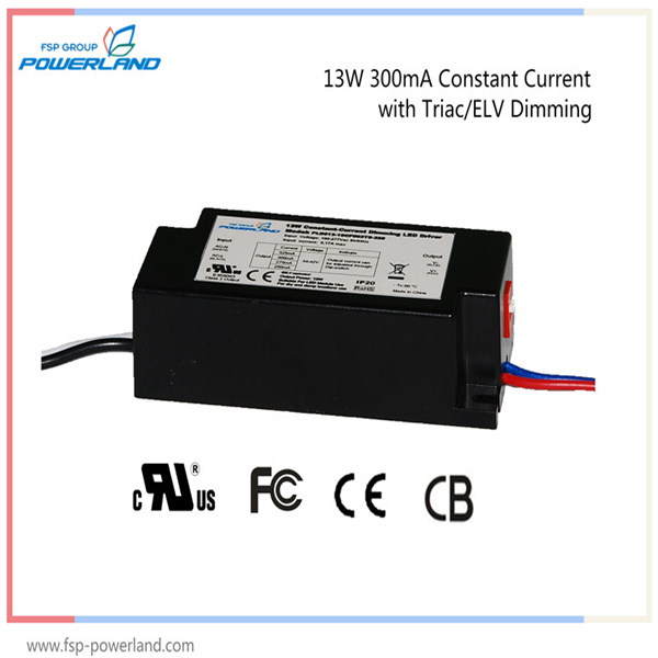Constant Current Triac Dimmable LED Driver 13W 300mA