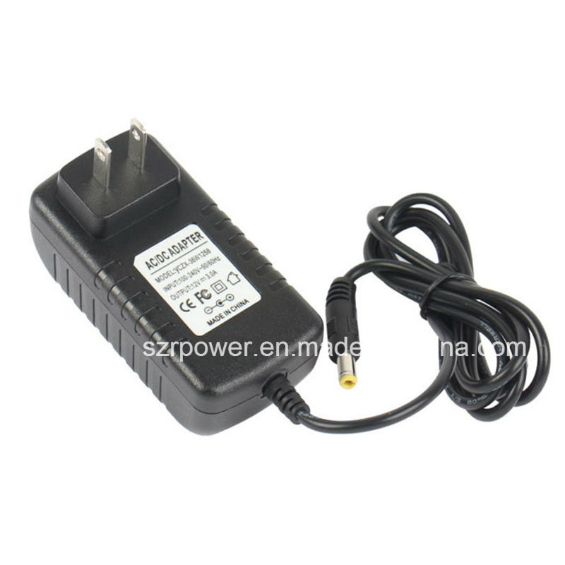 36W 12V LED Switching Mode Power Supply AC DC Power Adaptor