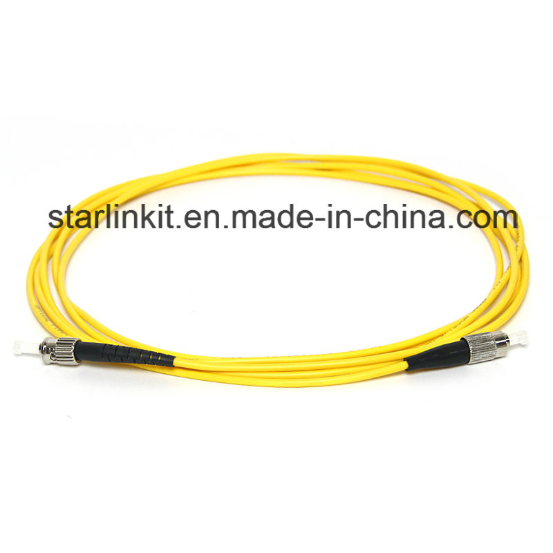 FC/St Duplex Single Mode Fiber Optic Patch Cord Cable