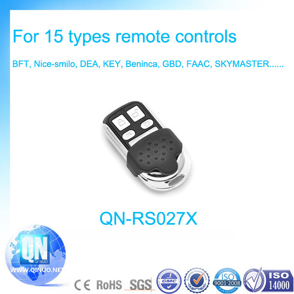 for Beninca/ Key/ Bft 4 Button RF Remote Control QN-RS027X