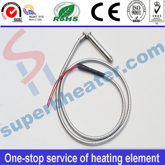 3D Printer Cartridge Heater with Stainless Steel Sleeving Heating Element