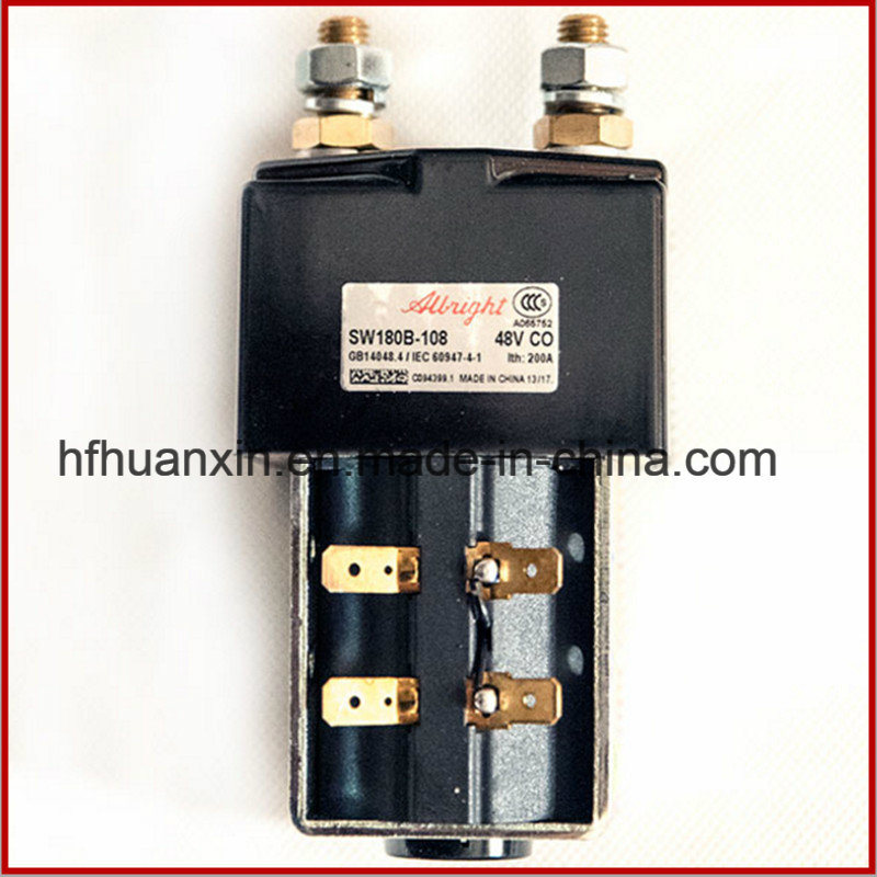 High Quality Forklift Parts 48V Albright DC Electrical Contactor Sw180b-108