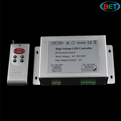 110V 230V Wireless RGB LED Dimmer Light RF Remote Control
