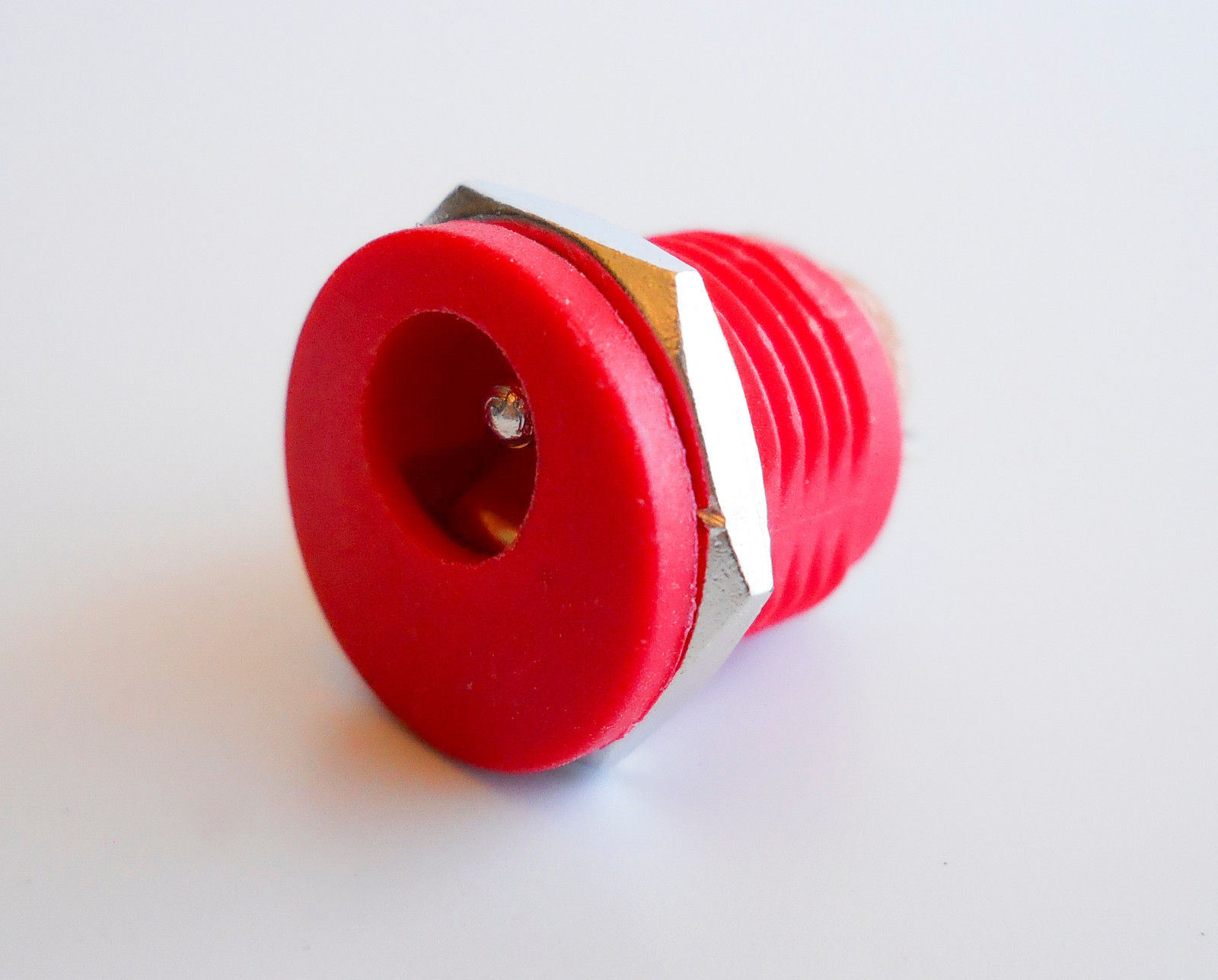 DC-022m Red 5.5*2.1 DC Socket Plug