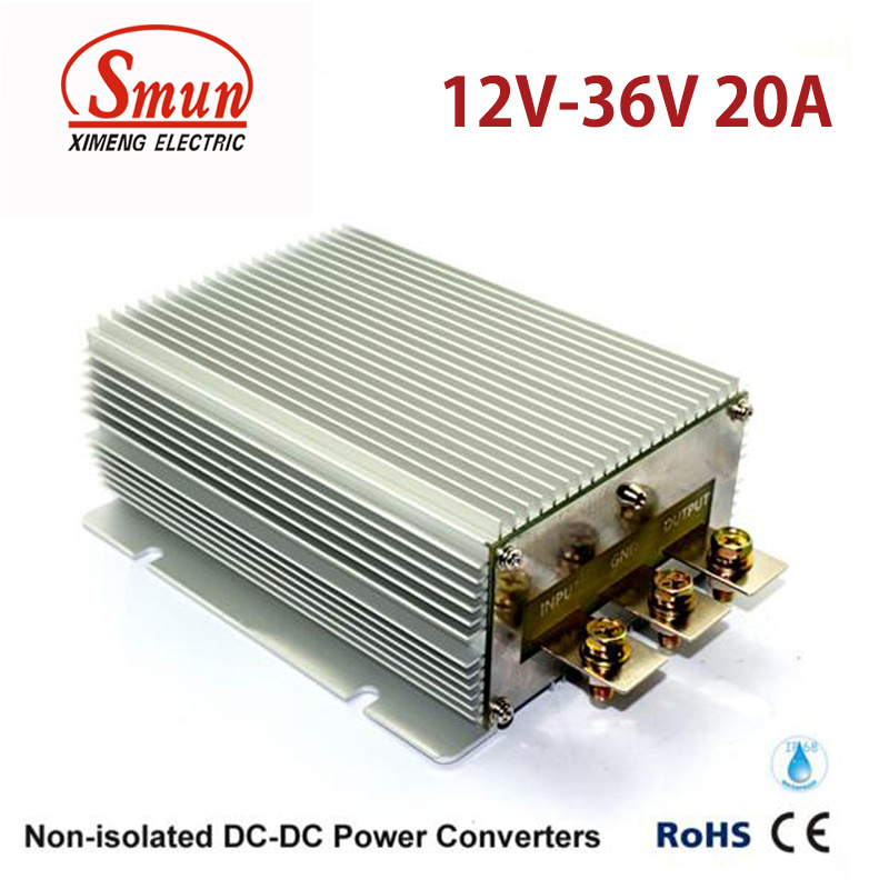 12VDC to 36VDC 20A 720W Power Boost Converter for Car