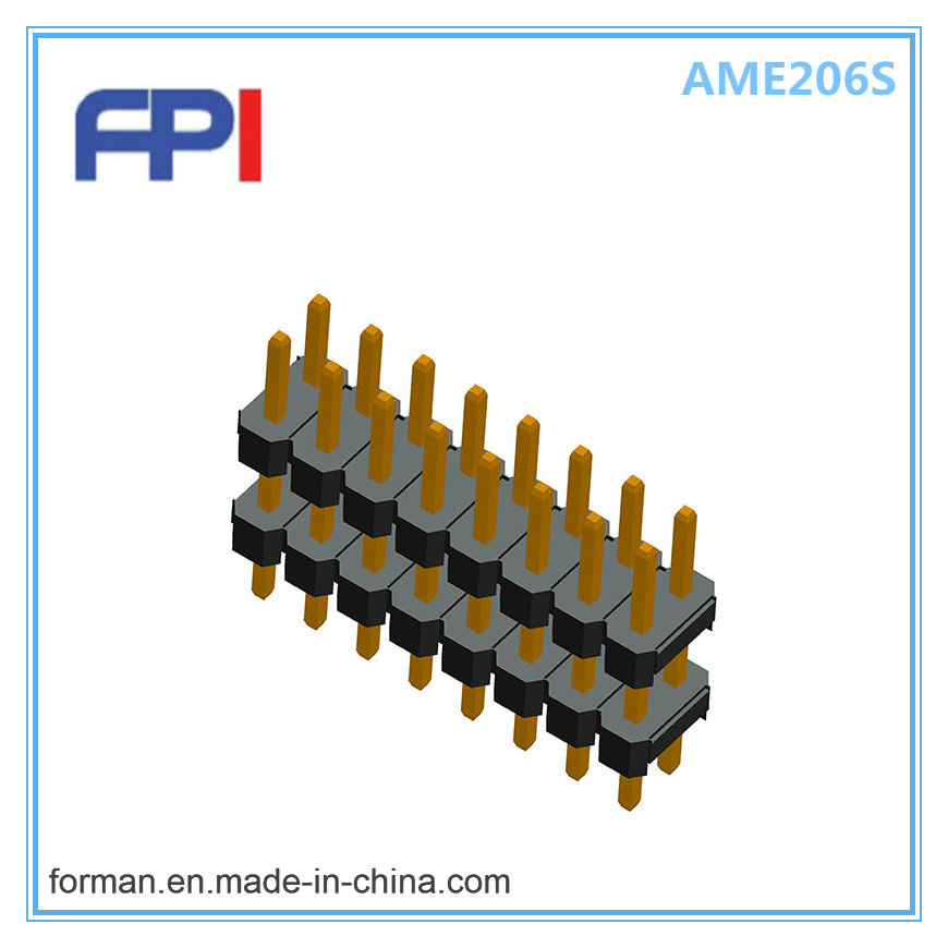Double Row Dual Housing DIP Type 16 Pins 2.0mm Pitch Pin Header for PCB