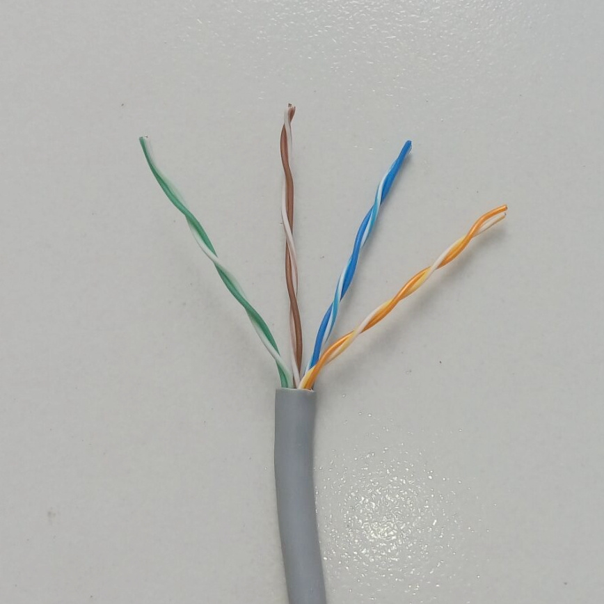 LSZH Lsoh Flame Resistant UTP Cat5e Cable