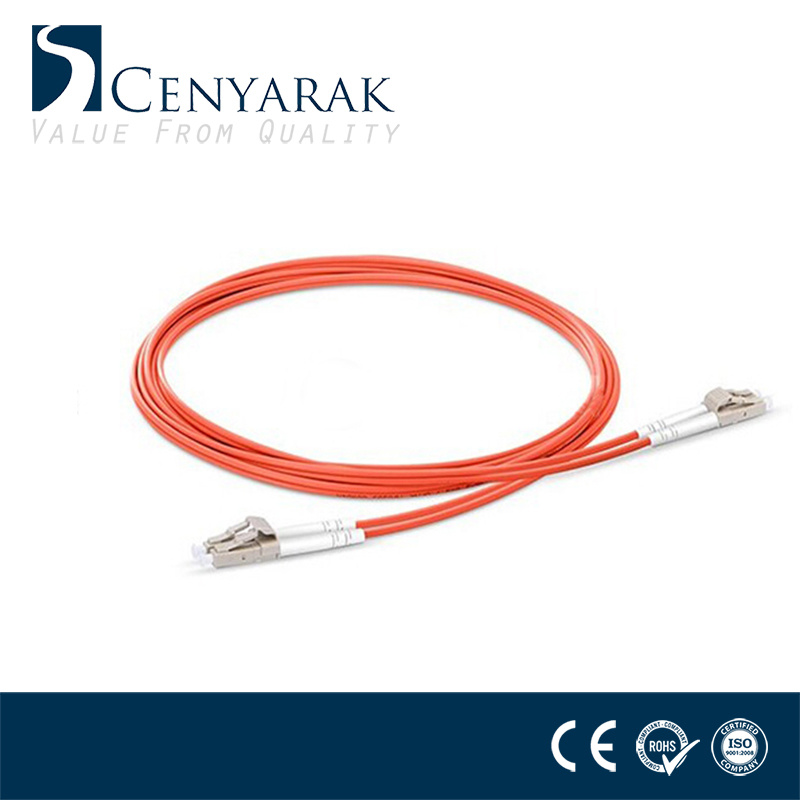 LC FC Sc St Customized Multimode Fiber Optic Patch Cable