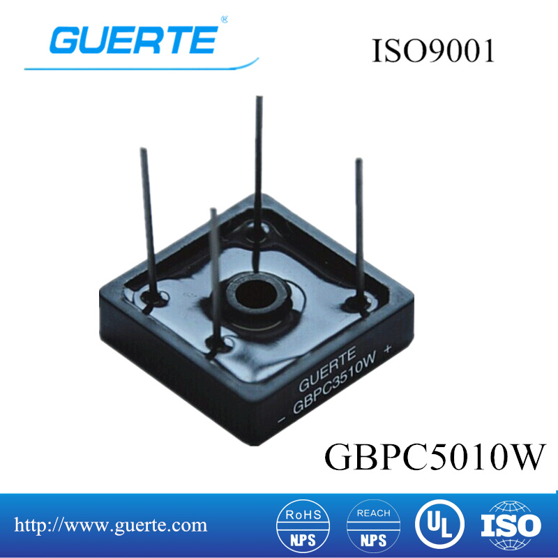 Single Phase Bridge Rectifier Gbpc-W 50A 1000V with ISO9001