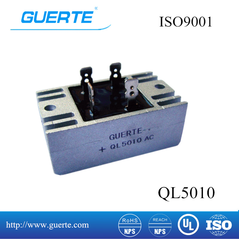 Single-Phase Bridge Rectifier Ql 50A 1000V 65*38 with ISO9001