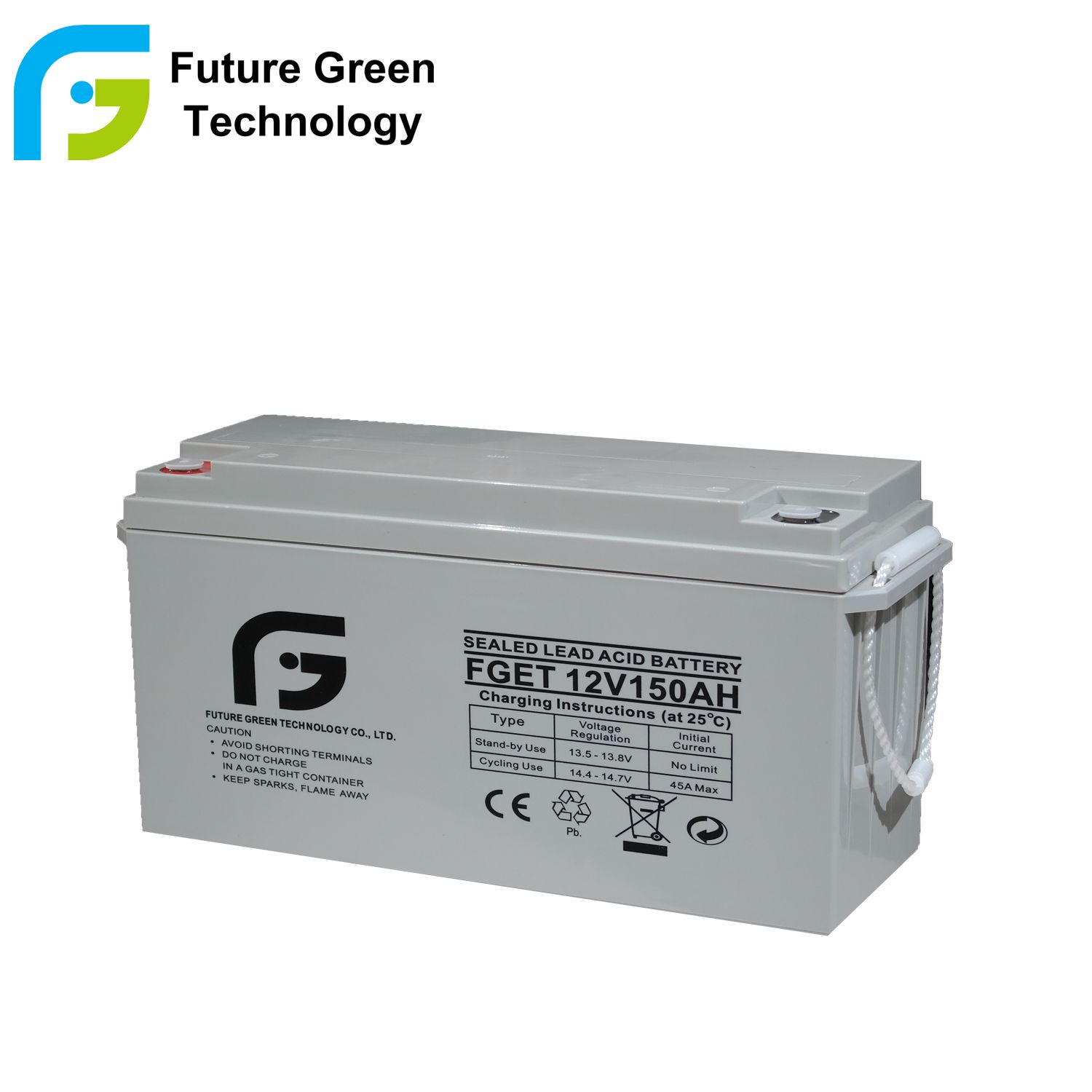 12V150ah Deep Cycle Absorbent Glass Mat AGM Battery for Solar Panel