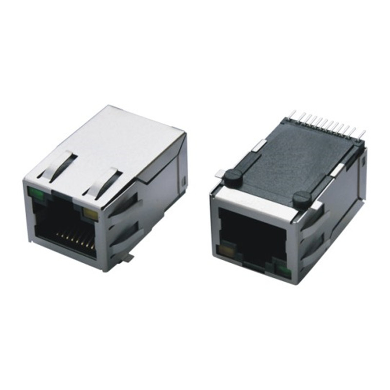 Cat5 LAN Jack with Transformer SMT RJ45 Modular Jack