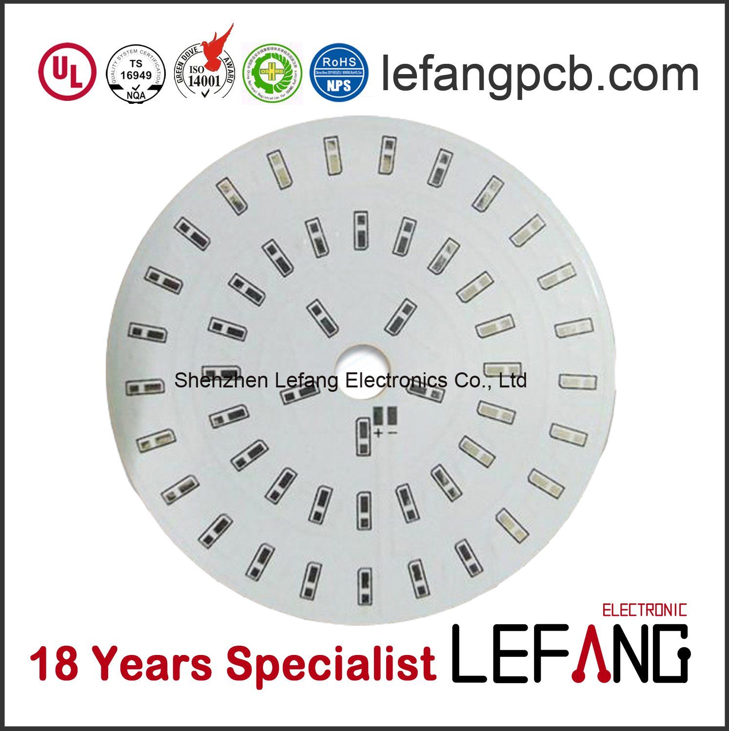 1.6mm LED PCB Printed Circuit Board for LED Light