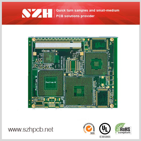Lead-Free Hal PCB Gold-Plated PCB