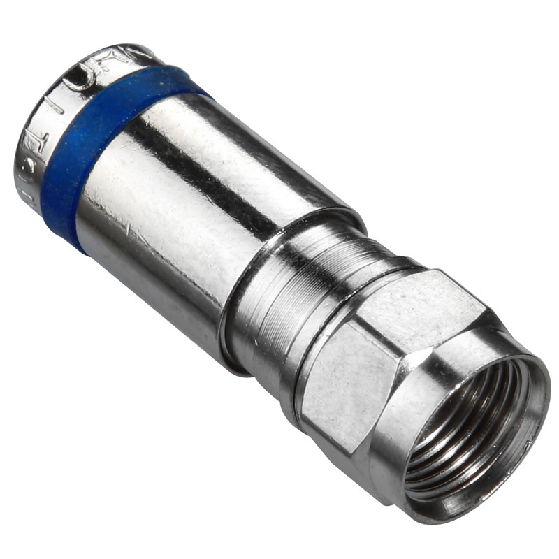 Waterproof Rg59 RG6 Compression F Male Connector
