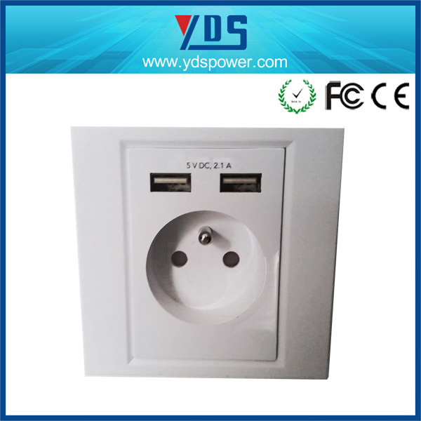 Universal Socket 110V 220V UK USA Au EU Wall Switch Socket Brand Receptacle Multi USB Wall Socket
