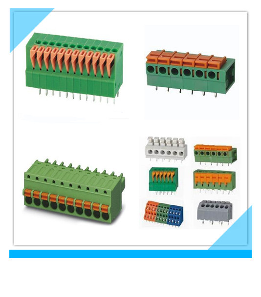 PCB 3.5mm 3.81mm Pitch Screw Spring Terminal Block