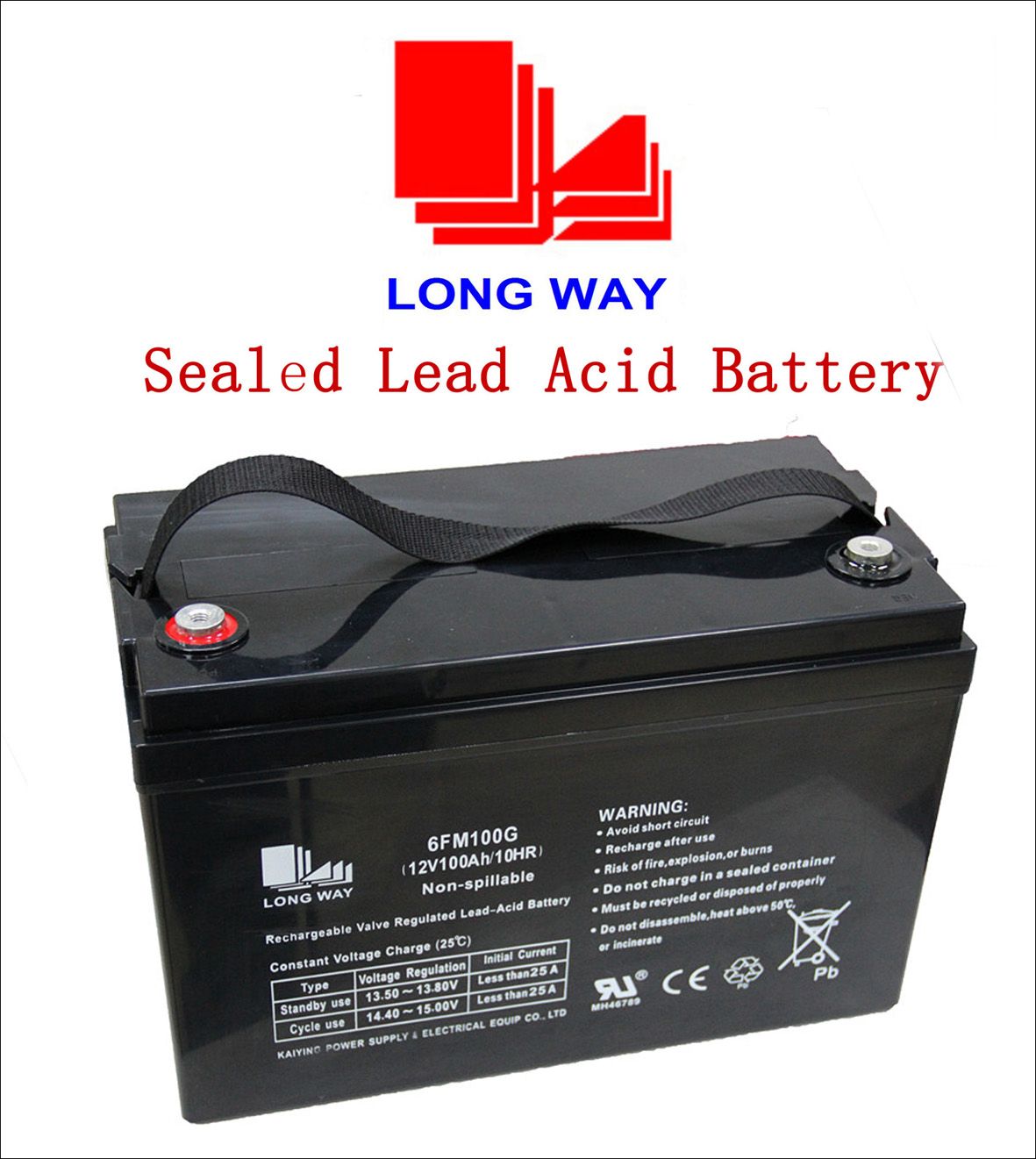 12V100ah VRLA Solar Battery