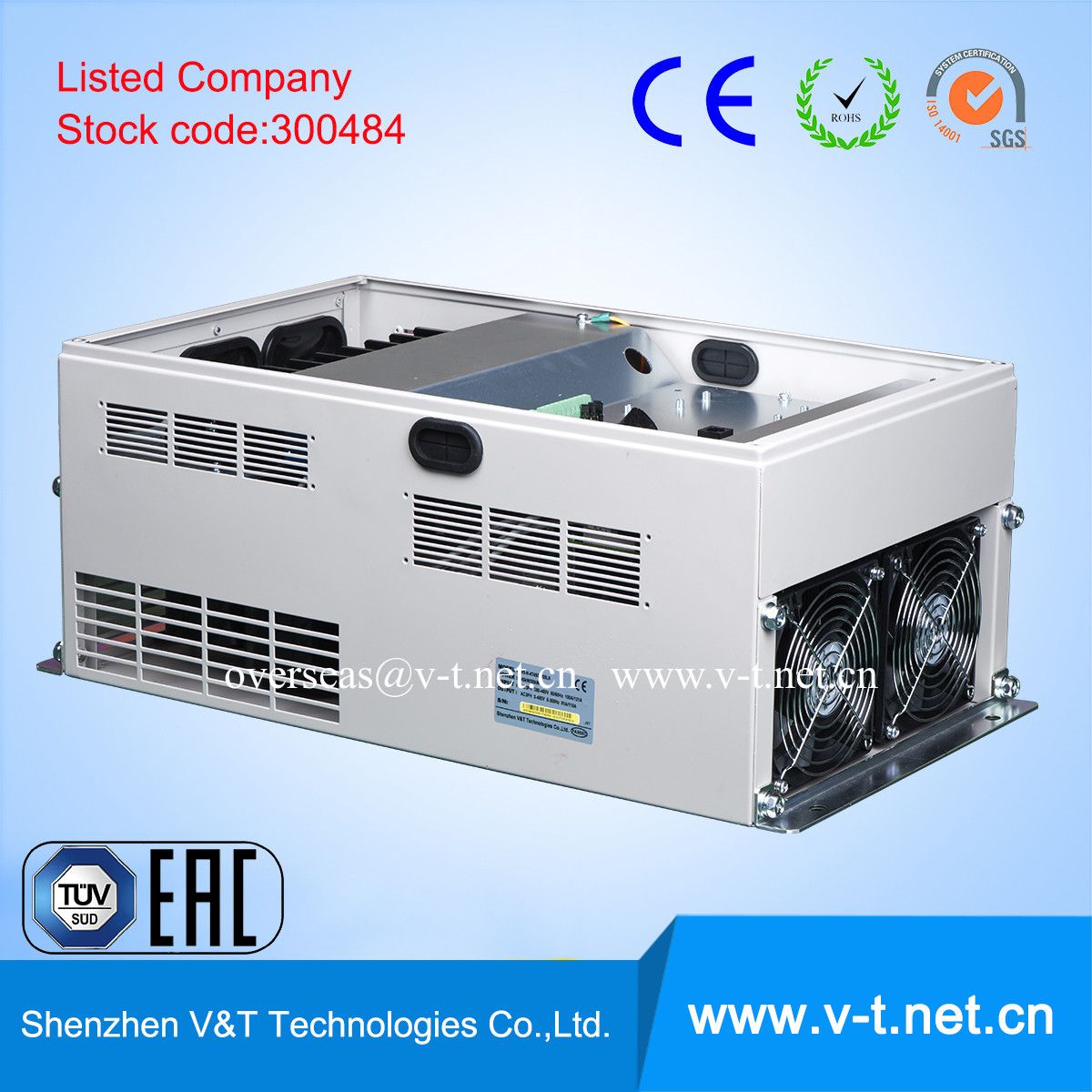 R&D/Manufactury V6-H Vector Control/Torque Control AC Drive 3.7 to 45kw - HD