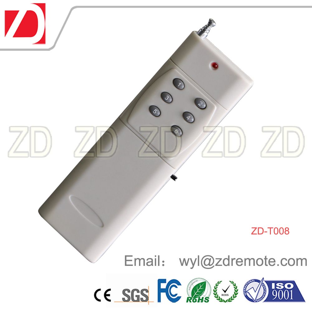 Long Distance 3000m Remote Control Learning/Fixed Code 315/433/868 MHz